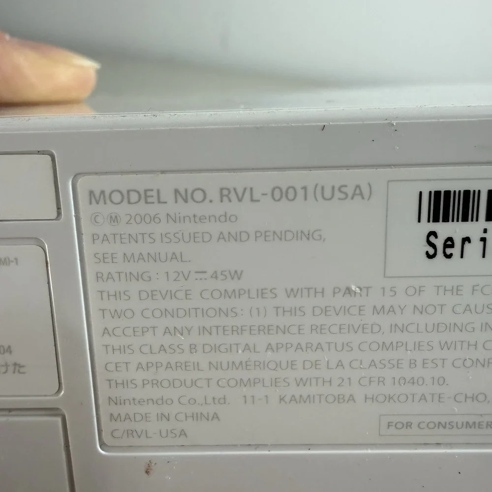 Nintendo wii video